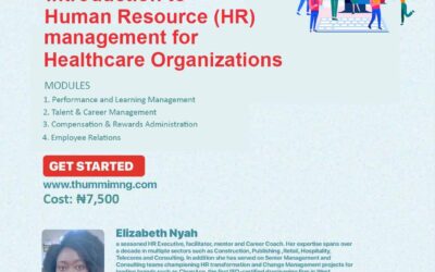 Introduction to Human Resource (HR) Management for Healthcare Organizations