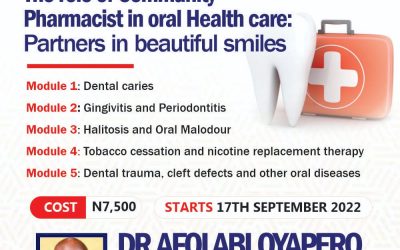 Oral Healthcare skills for Community Pharmacies