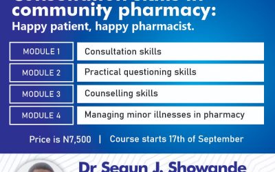 Consultation skills for community Pharmacy